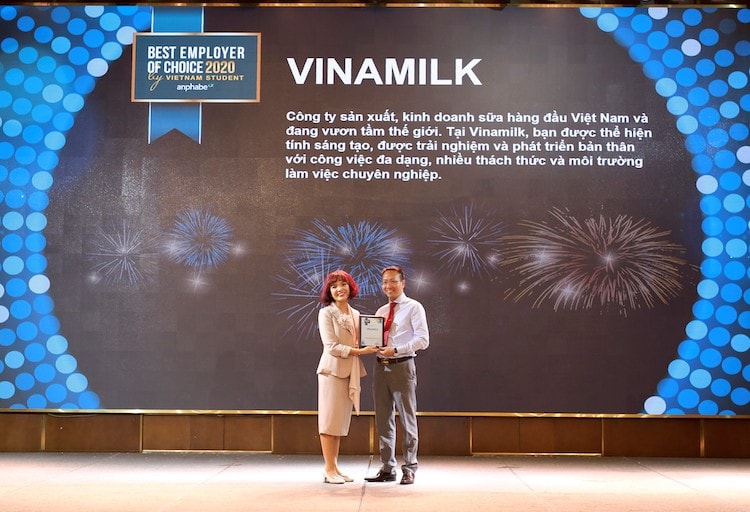 Vinamilk - một trong những nhà tuyển dụng hấp dẫn nhất với thế hệ trẻ
