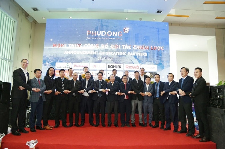 Phú Đông ký kết hợp tác chiến lược với 15 đối tác