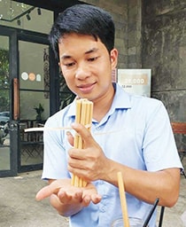 Nguyễn Văn Mão - Giám đốc Công ty TNHH Sáo Trúc Mão Mèo