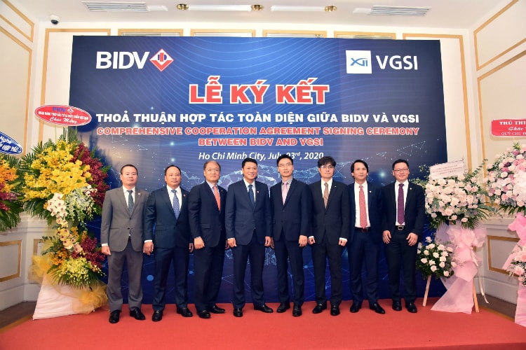 Hợp tác toàn diện giữa công ty con tập đoàn GS E&C và BIDV