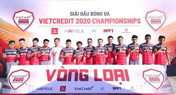 Khai mạc giải bóng đá VietCredit 2020 Championships