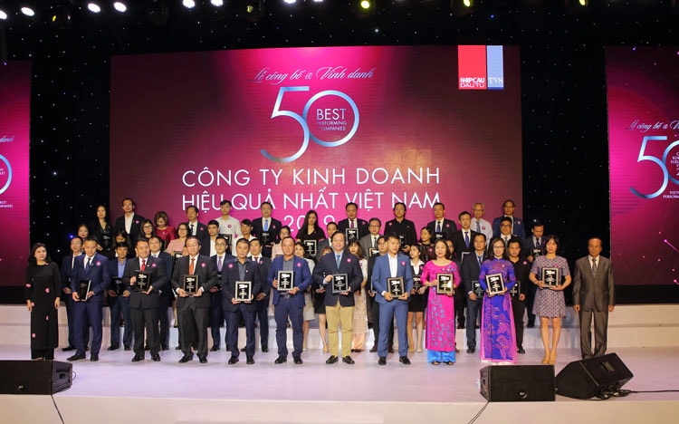 Vicostone vào top 50 công ty kinh doanh hiệu quả nhất Việt Nam