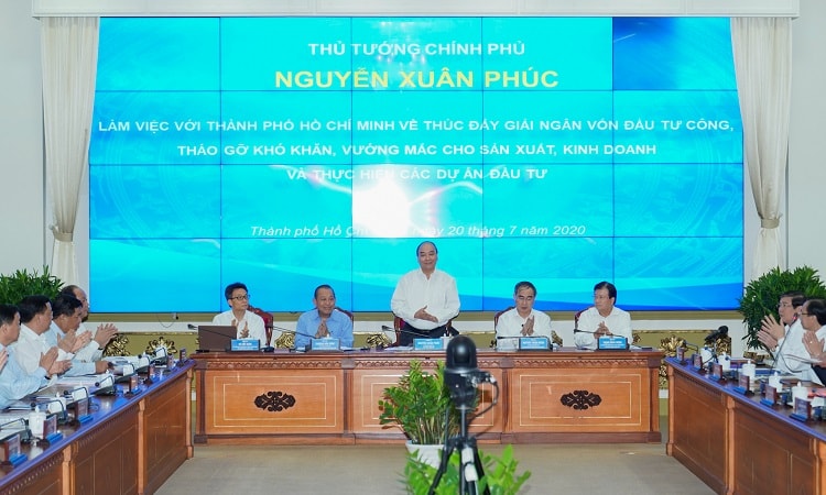 Thủ tướng làm việc với TP.HCM để gỡ vướng giải ngân đầu tư công