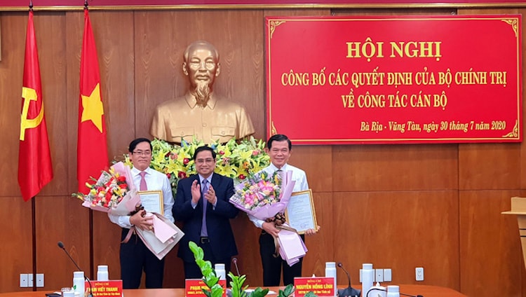 Bí thư Tây Ninh làm Bí thư Bà Rịa - Vũng Tàu