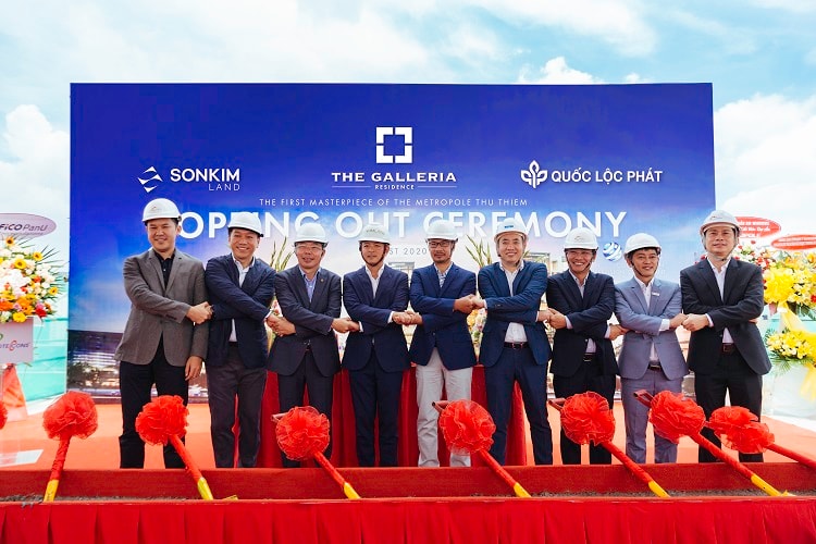 Lễ cất nóc dự án The Galleria Residence