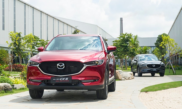 Ba phiên bản của dòng Mazda CX-5 được giảm phí trước bạ 65 - 135 triệu đồng.