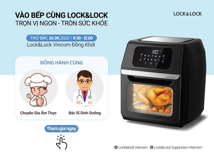 Demo Cooking Class – Vào bếp cùng Lock&Lock