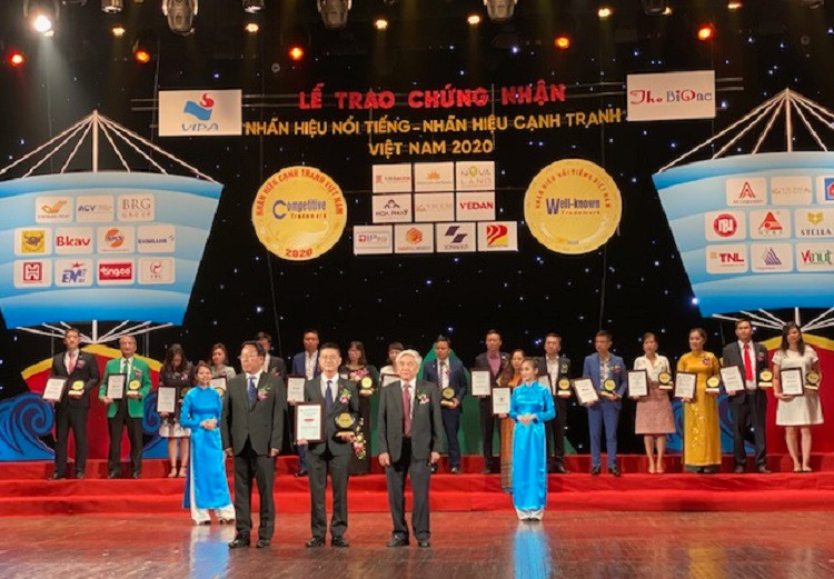 Dai-ichi Life Việt Nam đạt danh hiệu “Top 20 nhãn hiệu nổi tiếng Việt Nam 2020”