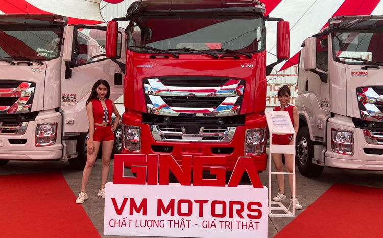 VM Motors ra mắt xe tải công nghệ GINGA