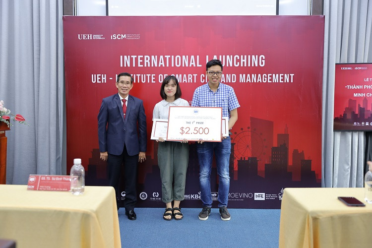 Sinh viên Việt Nam giành giải Nhất cuộc thi về thành phố tương lai