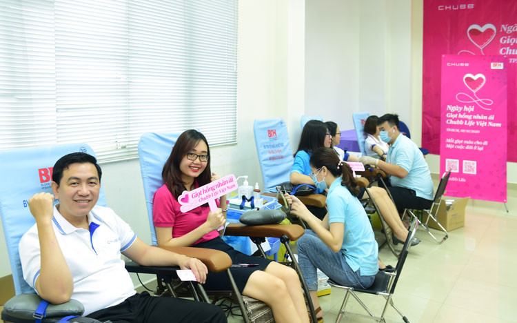 Chubb Life Việt Nam tổ chức hiến máu nhân đạo