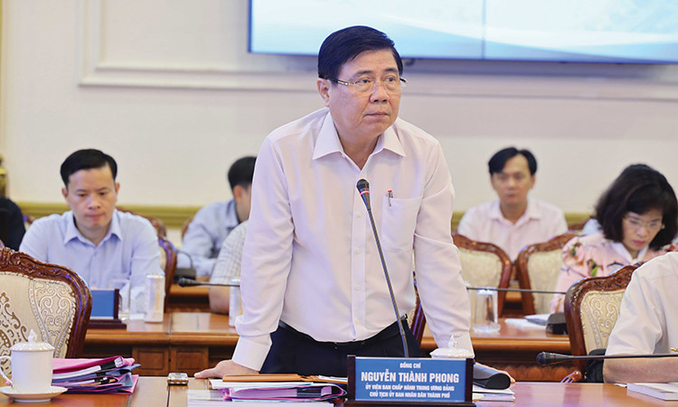 Ông Nguyễn Thành Phong - Chủ tịch UBND TP.HCM