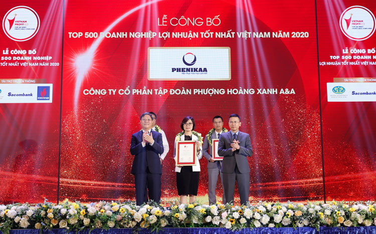 Phenikaa và Vicostone vào Top 500 doanh nghiệp lợi nhuận tốt nhất Việt Nam năm 2020