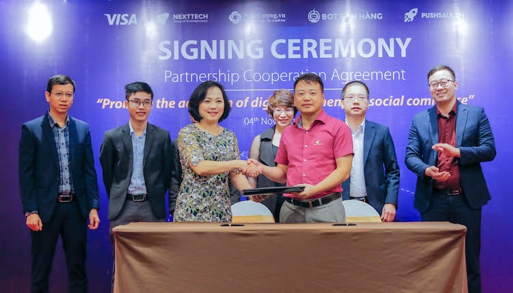 Visa và NextTech ký kết hợp tác nhằm thúc đẩy thanh toán số trong kinh doanh trên các nền tảng xã hội