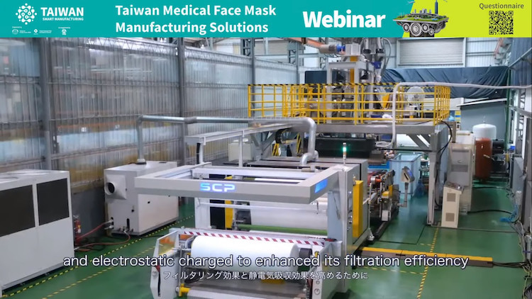 Giải pháp sản xuất khẩu trang y tế Đài Loan