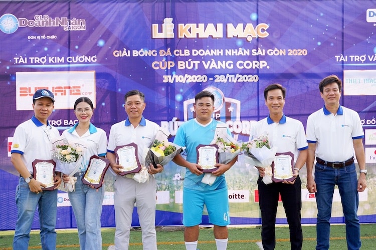 Giải bóng đá Câu lạc bộ Doanh Nhân Sài Gòn 2020 - Cúp Bút vàng Corp