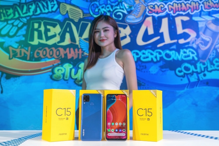 Realme C15 chính thức ra mắt tại Việt Nam