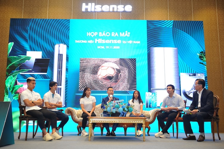 Thương hiệu điện máy Hisense chính thức có mặt tại Việt Nam