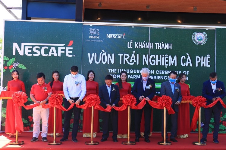 Khánh thành Vườn trải nghiệm cà phê NESCAFÉ WASI tại Tây Nguyên