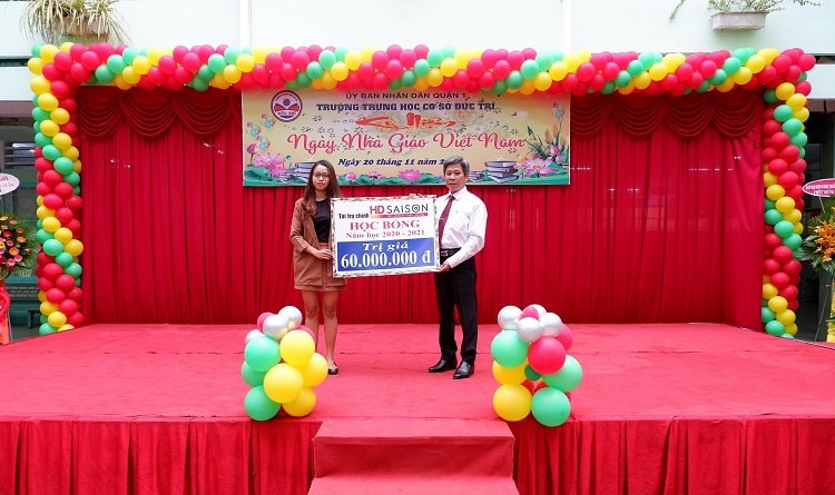 Nửa thập niên đồng hành với thầy trò Trường Đức Trí
