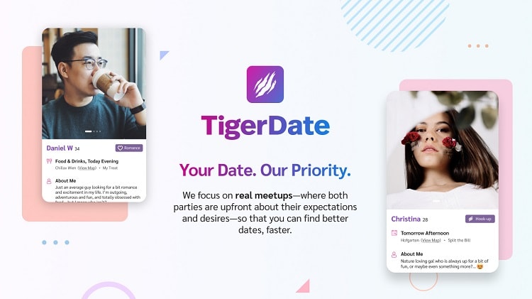 Phần mềm hẹn hò TigerDate: Công nghệ khiến con người lại gần nhau hơn