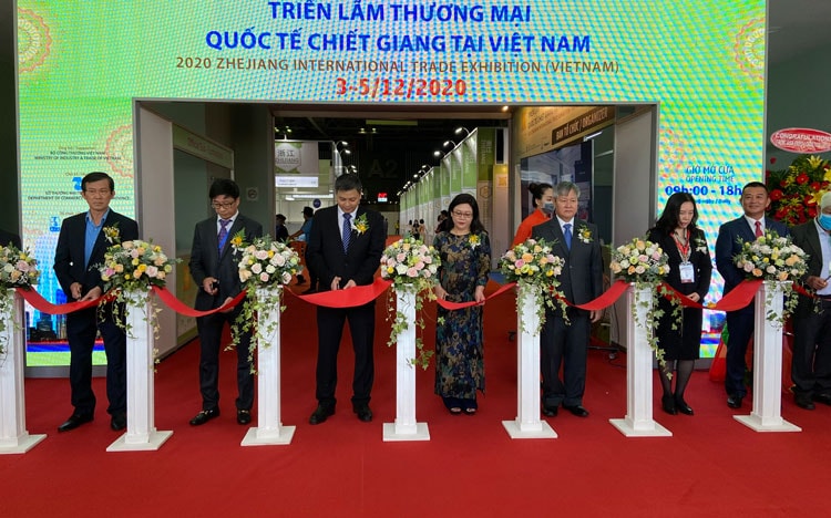 Vì Covid-19, lần đầu triển lãm Vietnam Expo và Chiết Giang có gian hàng trực tuyến