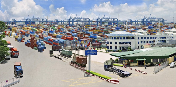 [Caption]Nếu được thông qua, cảng Cát Lái sẽ là nơi thí điểm triển khai Đề án thu phí hạ tầng cảng biển tại TP.HCM.