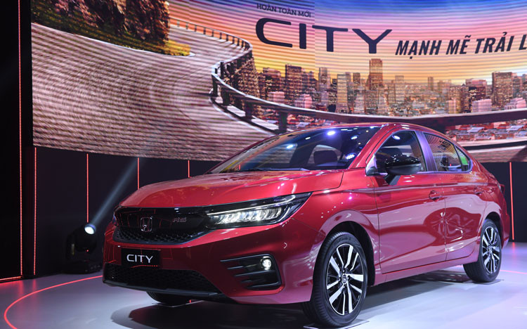 Honda City thế hệ thứ 5 chính thức ra mắt thị trường Việt Nam