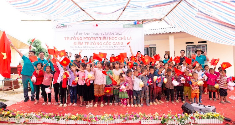 Cargill hoàn thành trường học thứ 100 nhân kỷ niệm 25 năm thành lập tại Việt Nam