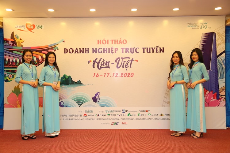 Hội thảo Doanh nghiệp trực tuyến Hàn - Việt