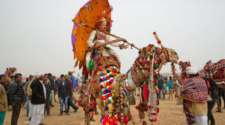 Sắc màu lễ hội sa mạc Jaisalmer