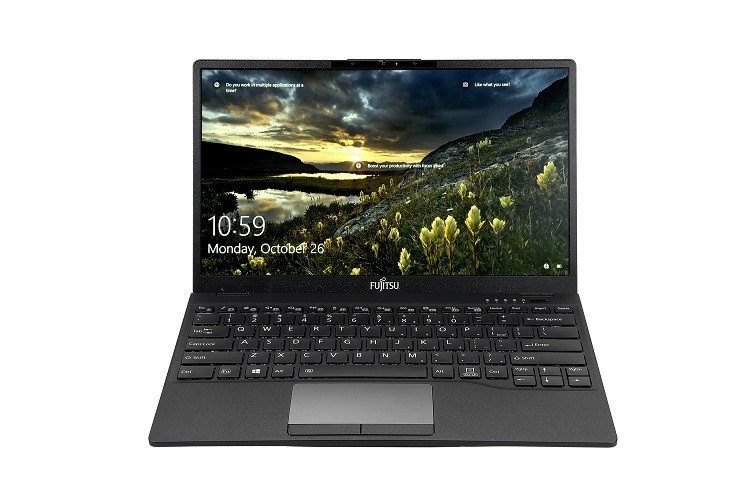 Ra mắt laptop siêu mỏng nhẹ Fujitsu UH-X