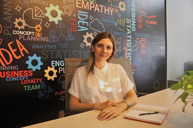 Bà Natalia Kovalenko – CEO Công ty TNHH Lendtop, nhà phát triển ứng dụng MoneyCat