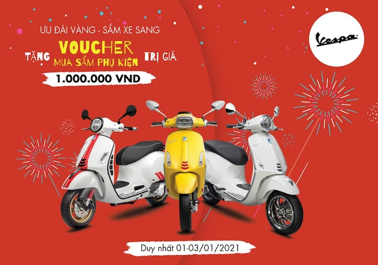 Piaggio Việt Nam tri ân khách hàng