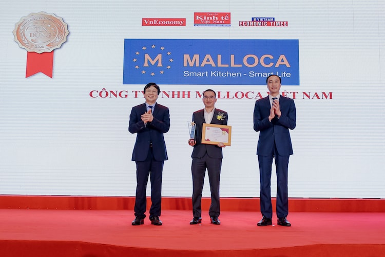 Malloca nhận giải Top 100 sản phẩm - dịch vụ tin dùng 2020
