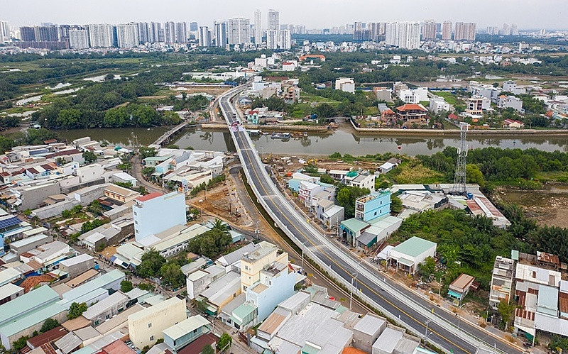 Chính thức thông xe cầu Phước Lộc, Nhà Bè sau 8 năm chờ đợi