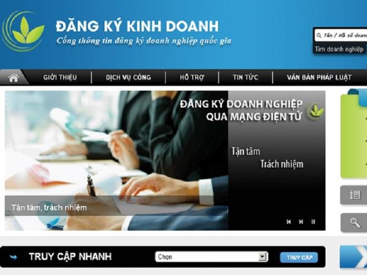 Quy định đăng ký doanh nghiệp qua mạng thông tin điện tử