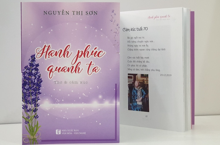 Doanh nhân Nguyễn Thị Sơn ra mắt sách thơ 