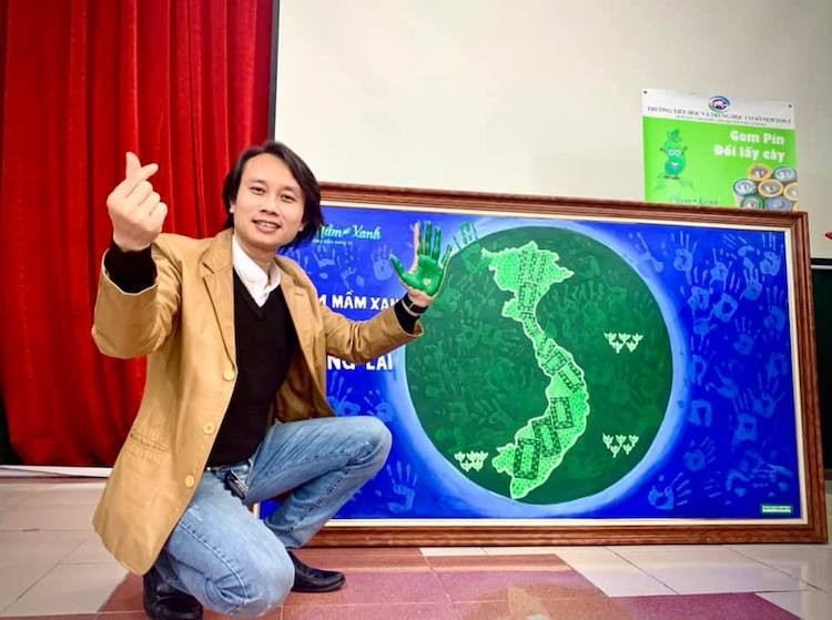 Nghệ sĩ Trần Quang Sơn dùng âm nhạc kêu gọi bảo vệ môi trường