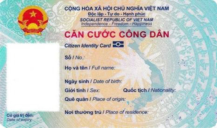 Công bố mẫu thẻ căn cước công dân gắn chip