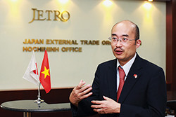 Ông Hirai Shinji - Trưởng Đại diện Tổ chức Xúc tiến thương mại Nhật Bản (JETRO) tại TP.HCM
