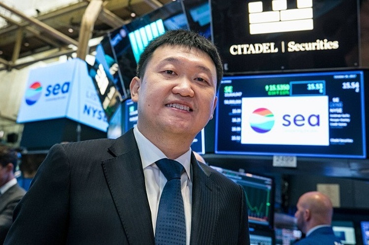 Forrest Li - Nhà sáng lập Sea Group. Ảnh: Tech in Asia.