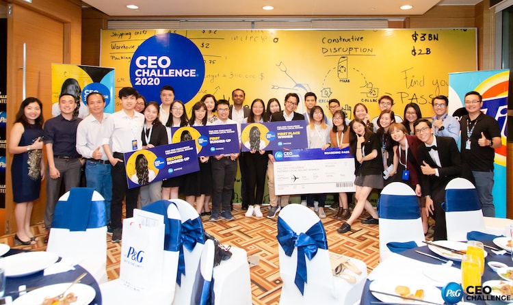 Đội Việt Nam vào chung kết toàn cầu cuộc thi P&G CEO Challenge 2021