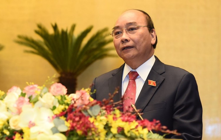 Ông Nguyễn Xuân Phúc được bầu giữ chức vụ Chủ tịch nước