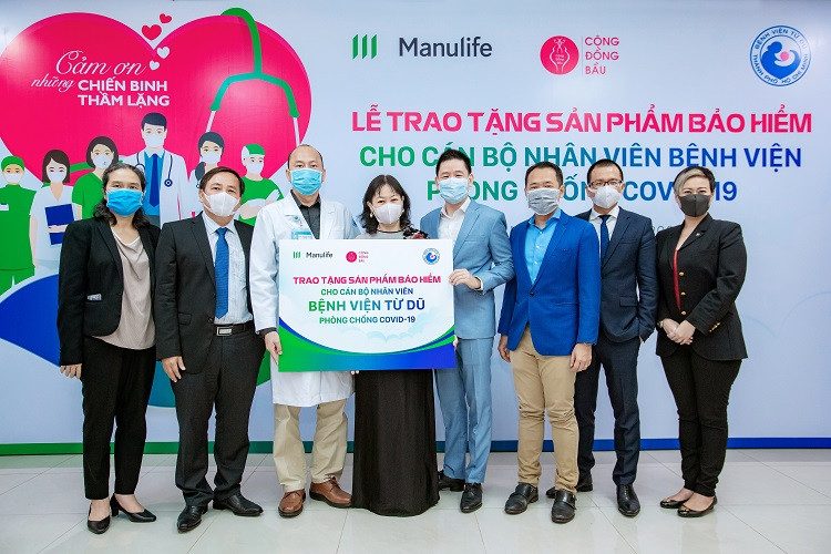 Manulife Việt Nam tri ân đội ngũ bác sĩ tại các bệnh viện phụ sản