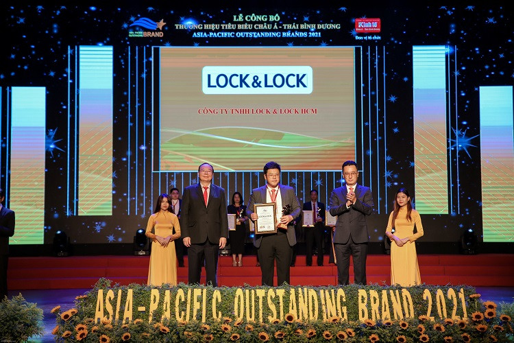 LOCK&LOCK vinh danh top 10 thương hiệu tiêu biểu Châu Á- Thái Bình Dương 2021