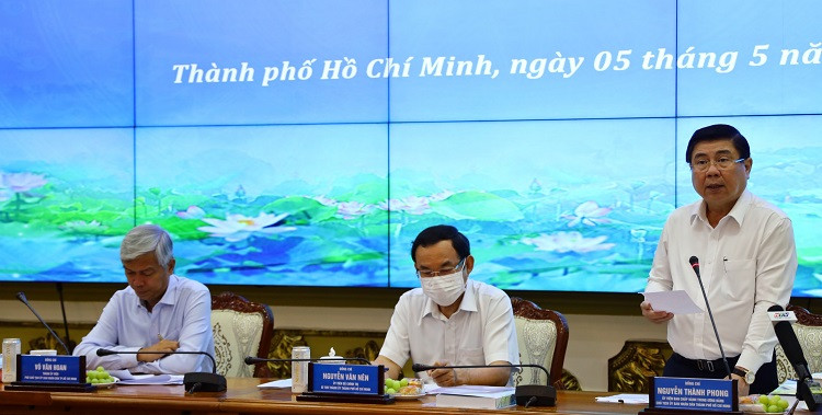 Chủ tịch UBND TP Nguyễn Thành Phong phát biểu khai mạc hội thảo