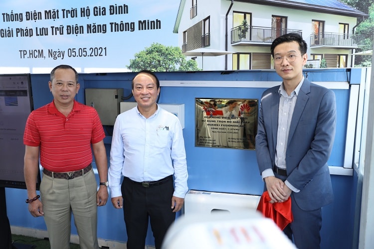 Dự án điện mặt trời sử dụng bộ lưu trữ thông minh của Huawei