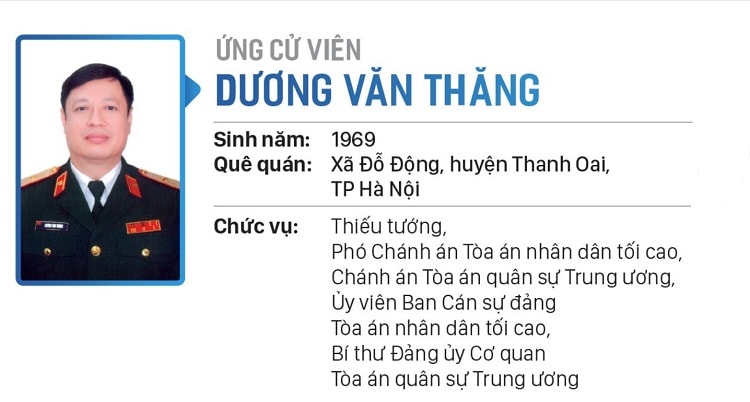 Ông Dương Văn Thăng ứng cử tại đơn vị bầu cử số 9, gồm quận 4, quận 7, huyện Nhà Bè và huyện Cần Giờ