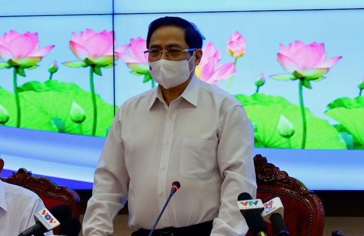 Thủ tướng Phạm Minh Chính làm việc với TP.HCM